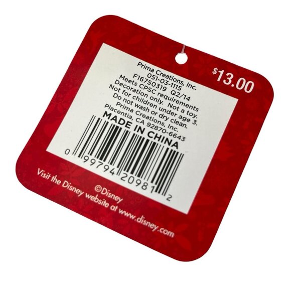 New Disney Princess Aurora Sleeping Beauty 16" Embroidered Christmas Stocking - Picture 8 of 10